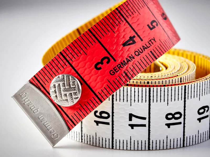 Måttband m Tryckknapp 150 cm