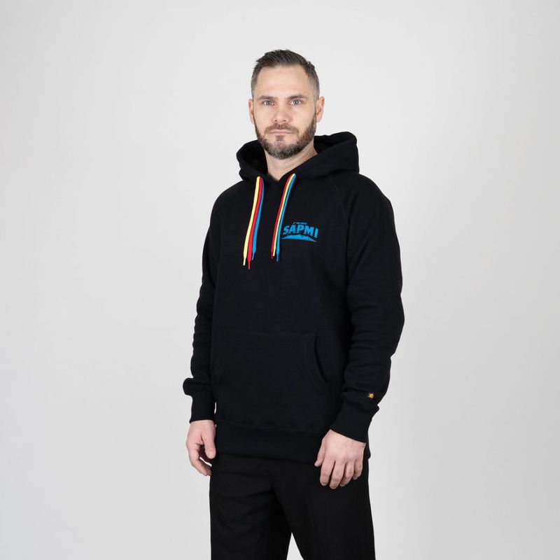 GREAT SÁPMI HOODIE - BLACK