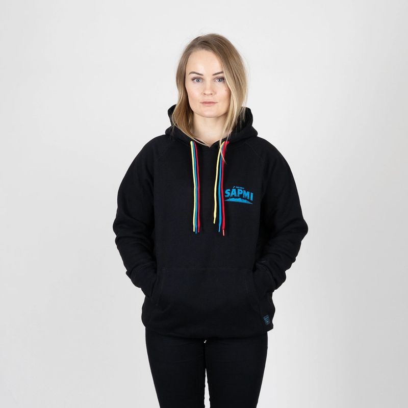 GREAT SÁPMI HOODIE - BLACK