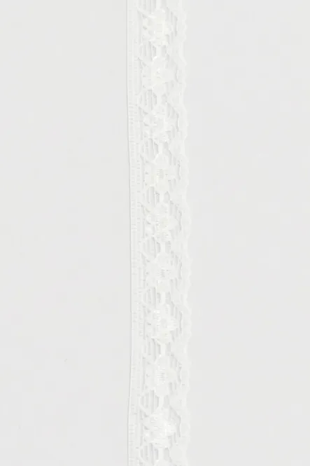Huvudbild Nylon Spets Vit 10 mm 