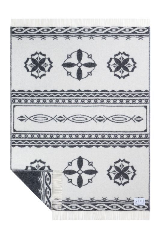 Aimi of Sapmi Ullpläd Nils-Johan 130x170 cm + Fransar