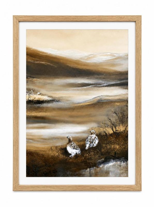 Poster Ripor på höstfjäll 21x30 cm